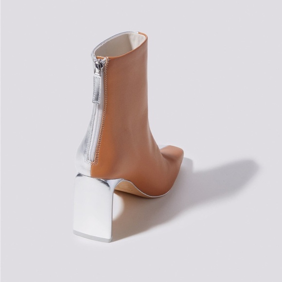 Jonathan Simkhai Kelsey Square Toe Heeled Boot - Picture 6 of 16